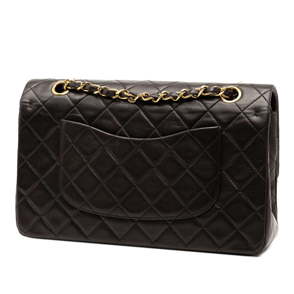 Chanel Medium Classic Lambskin Double Flap - 2