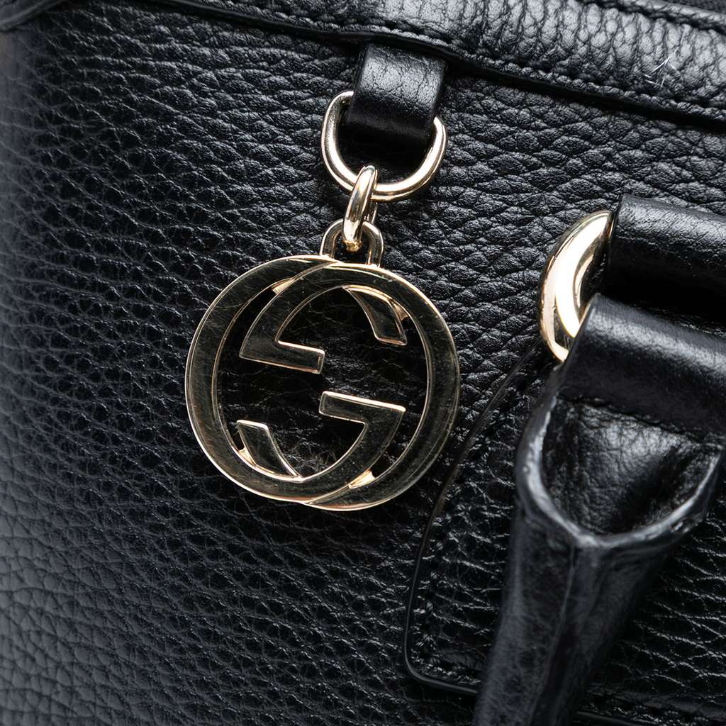 Gucci Dollar Calfskin GG Charm Satchel - 5