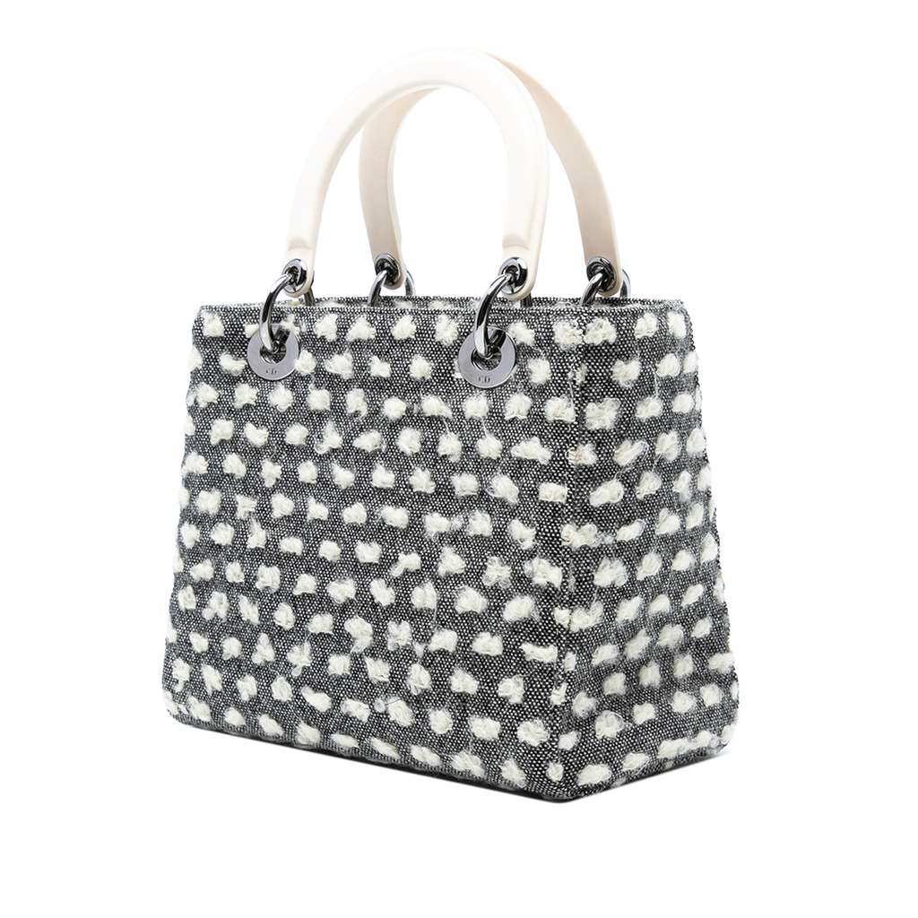 Dior Medium Tweed Lady Dior - 2