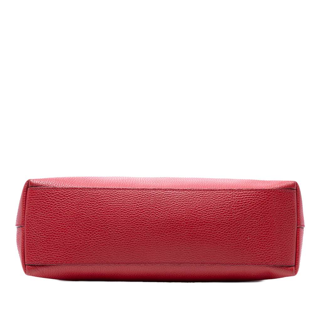 Gucci Leather Bamboo Tassel Satchel - 3