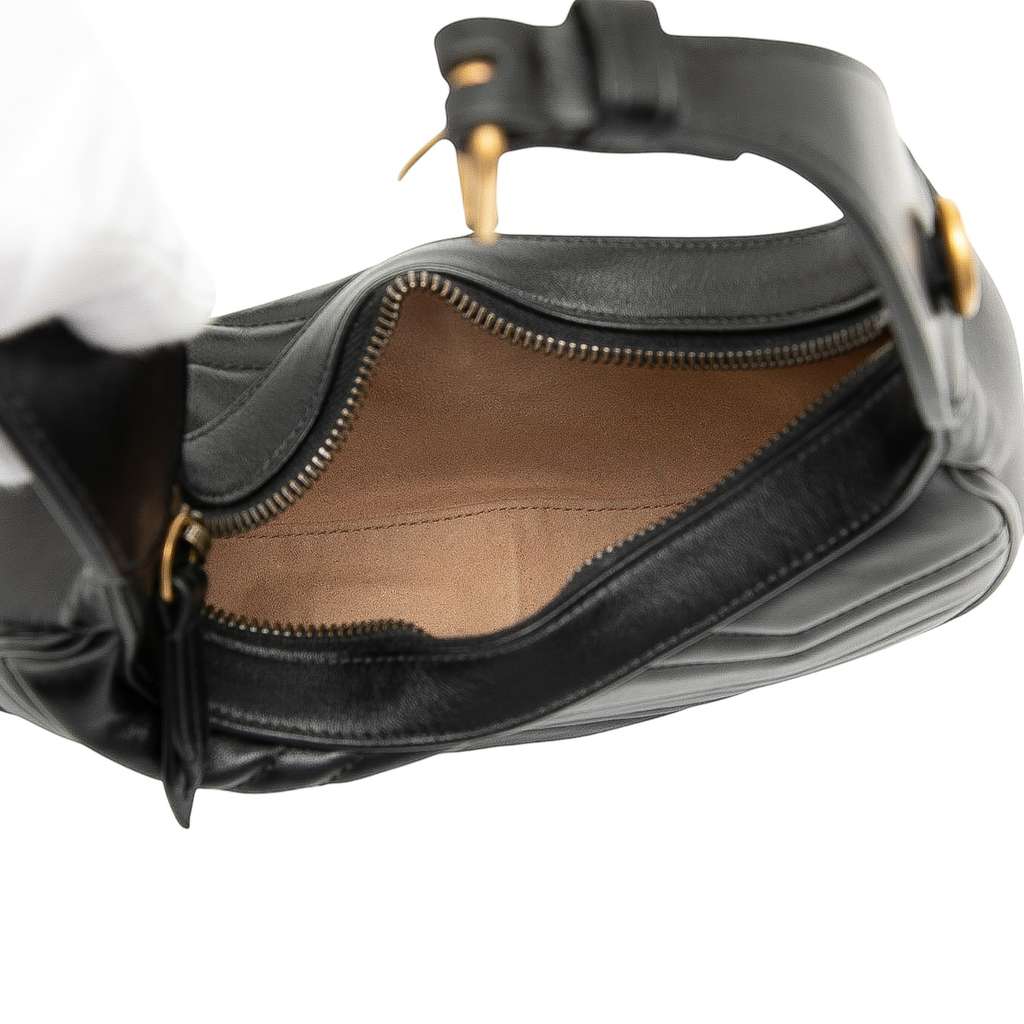 Gucci Mini GG Marmont Half Moon Bag - 4