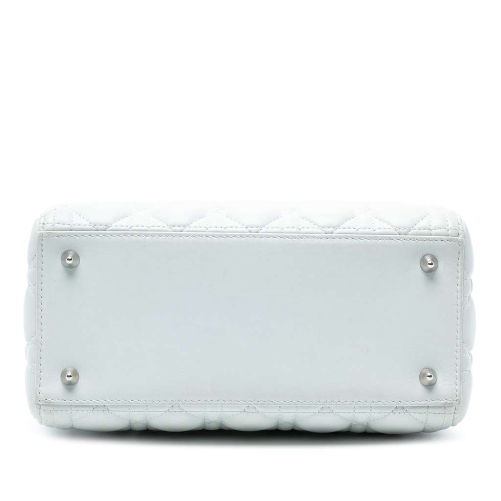 Dior Medium Lambskin Cannage Lady Dior - 3