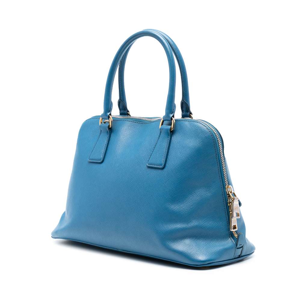 Prada Medium Saffiano Lux Promenade Satchel - 2