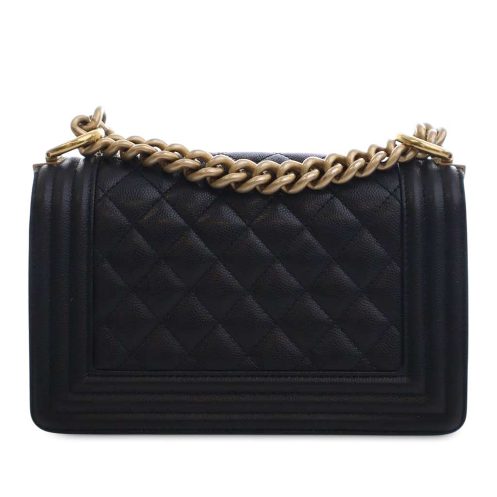Chanel Small Quilted Caviar Boy Flap - 3