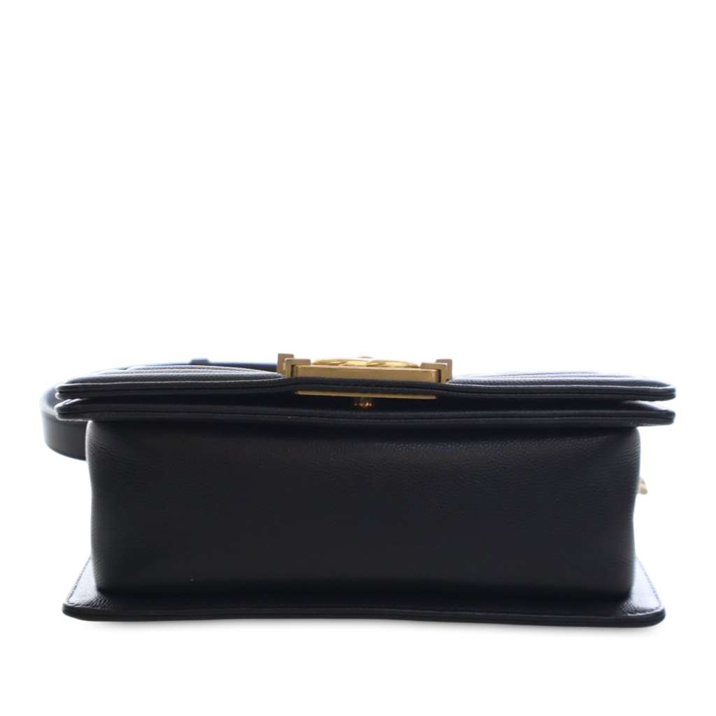 Chanel Small Quilted Caviar Boy Flap - 4