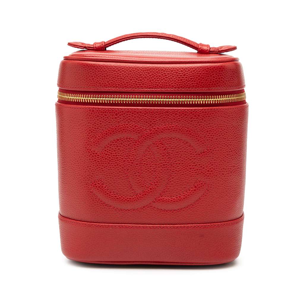 Chanel CC Caviar Vanity Bag