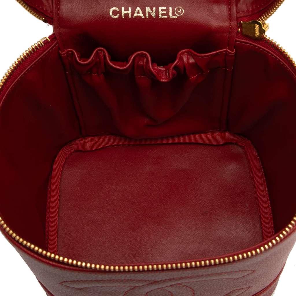 Chanel CC Caviar Vanity Bag - 4