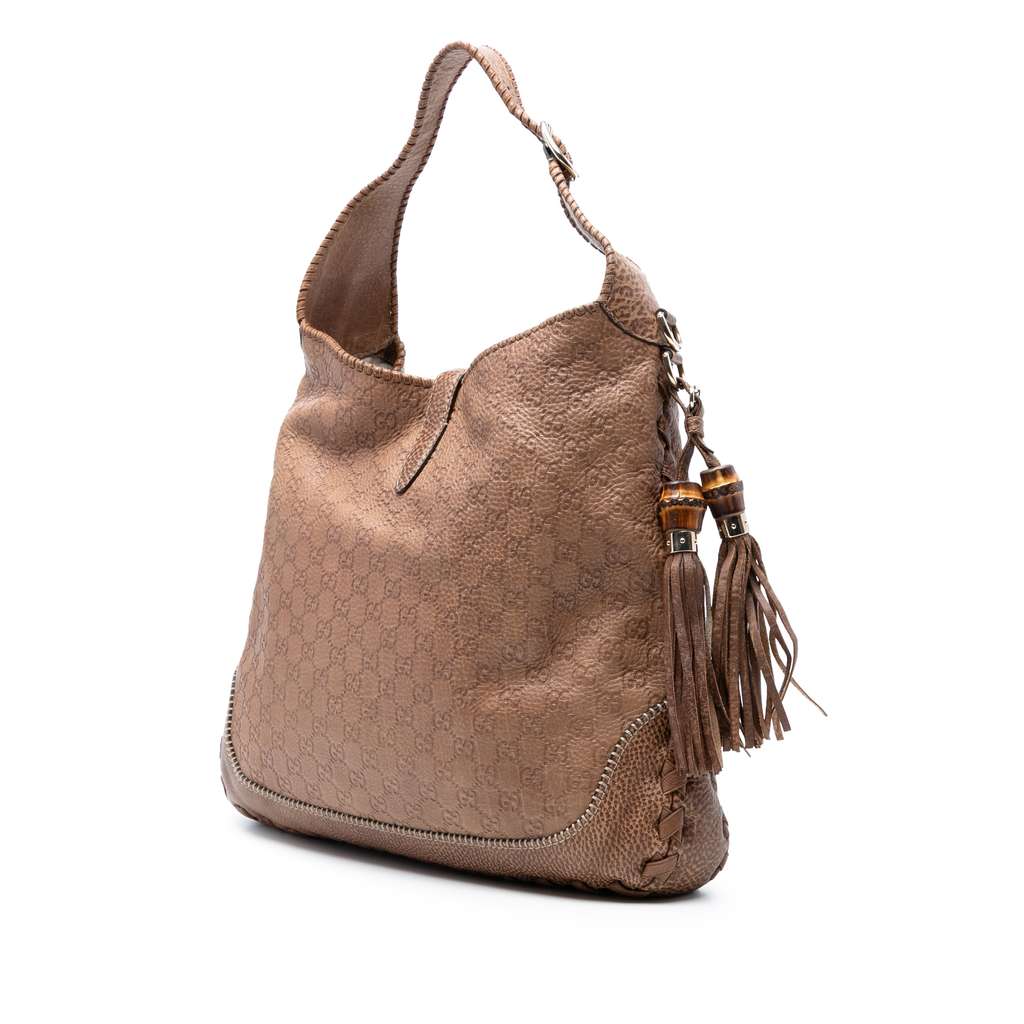 Gucci Large Guccissima New Jackie Satchel - 2