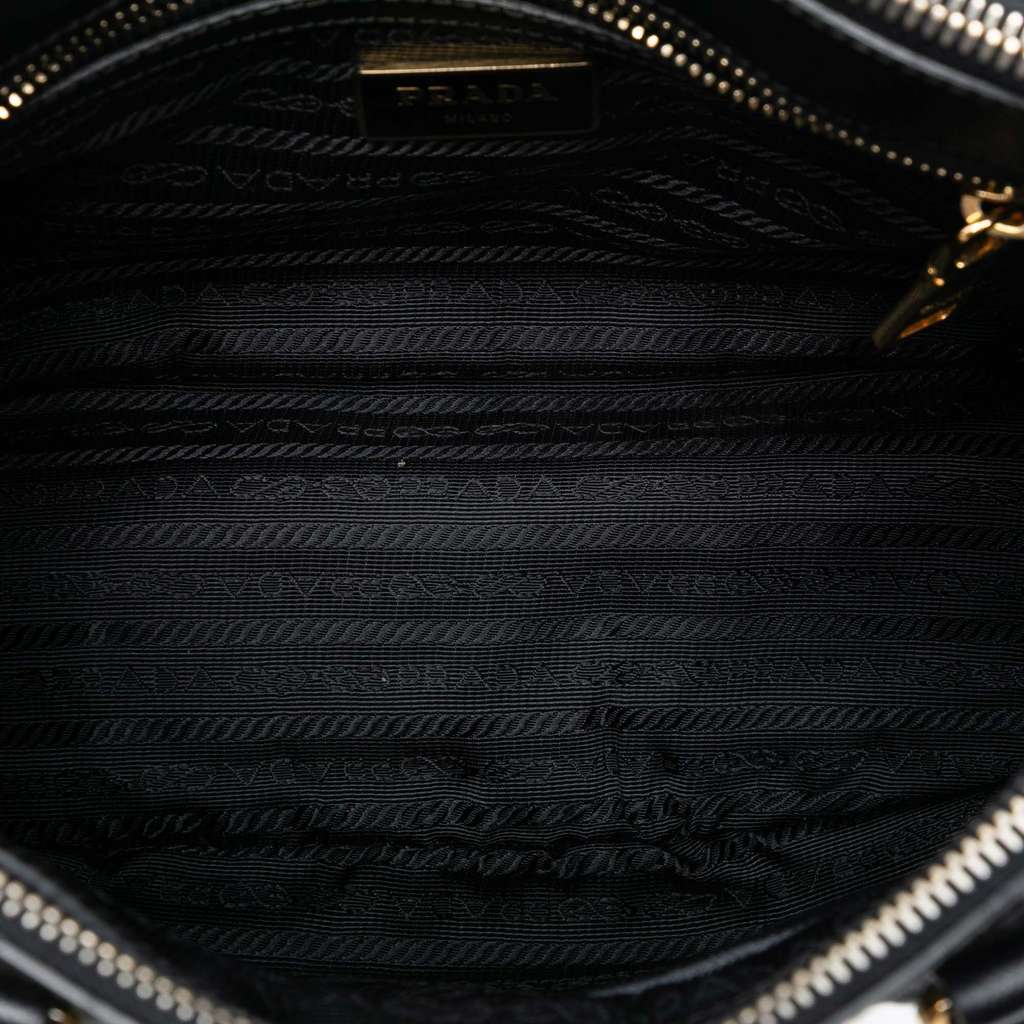 Prada Small Saffiano Lux Galleria Double Zip Satchel - 4