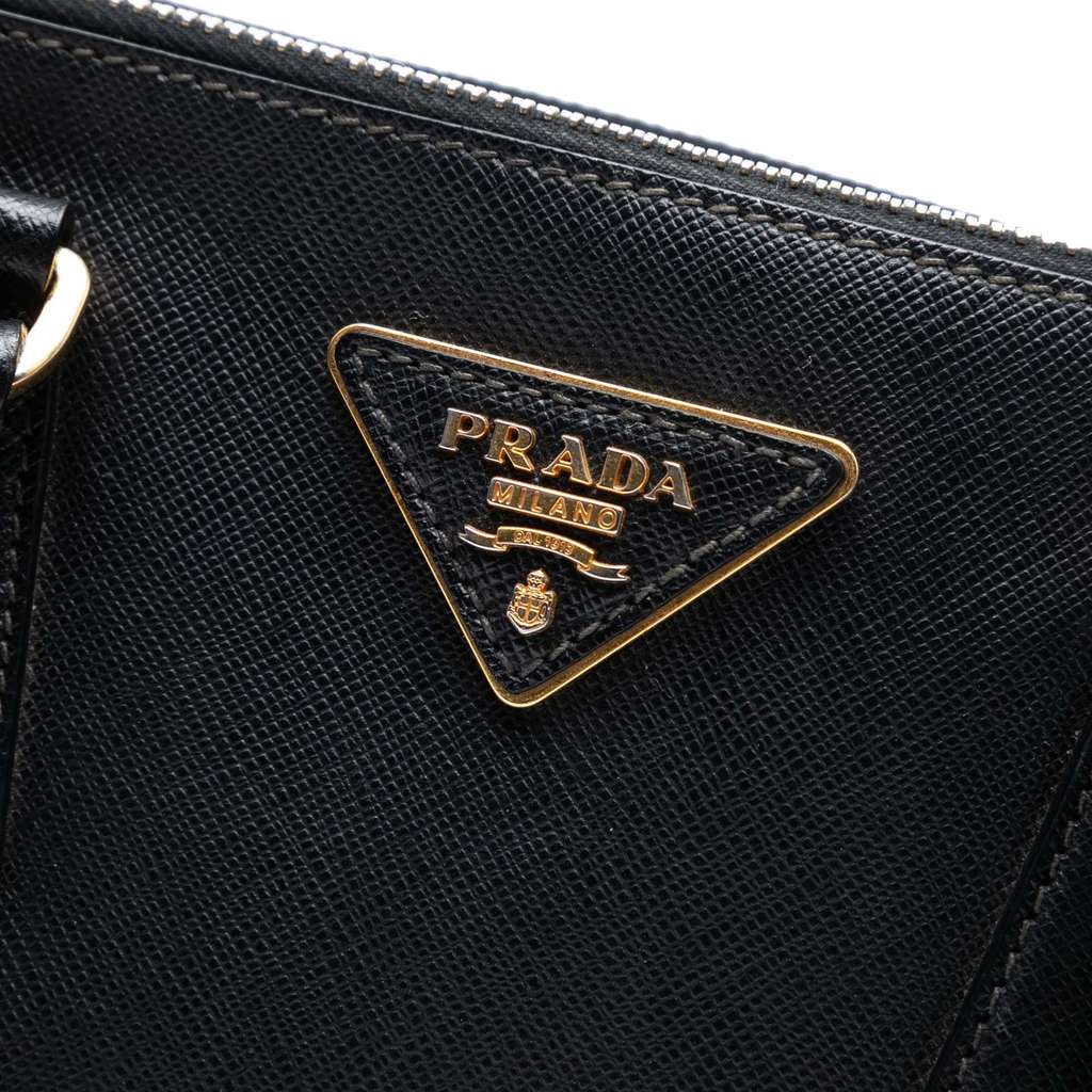 Prada Small Saffiano Lux Galleria Double Zip Satchel - 5