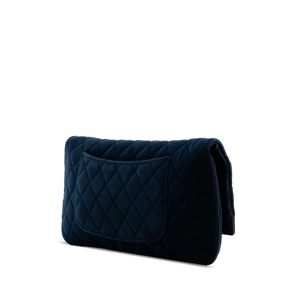 Chanel Quilted Velvet 31 Clutch - 2