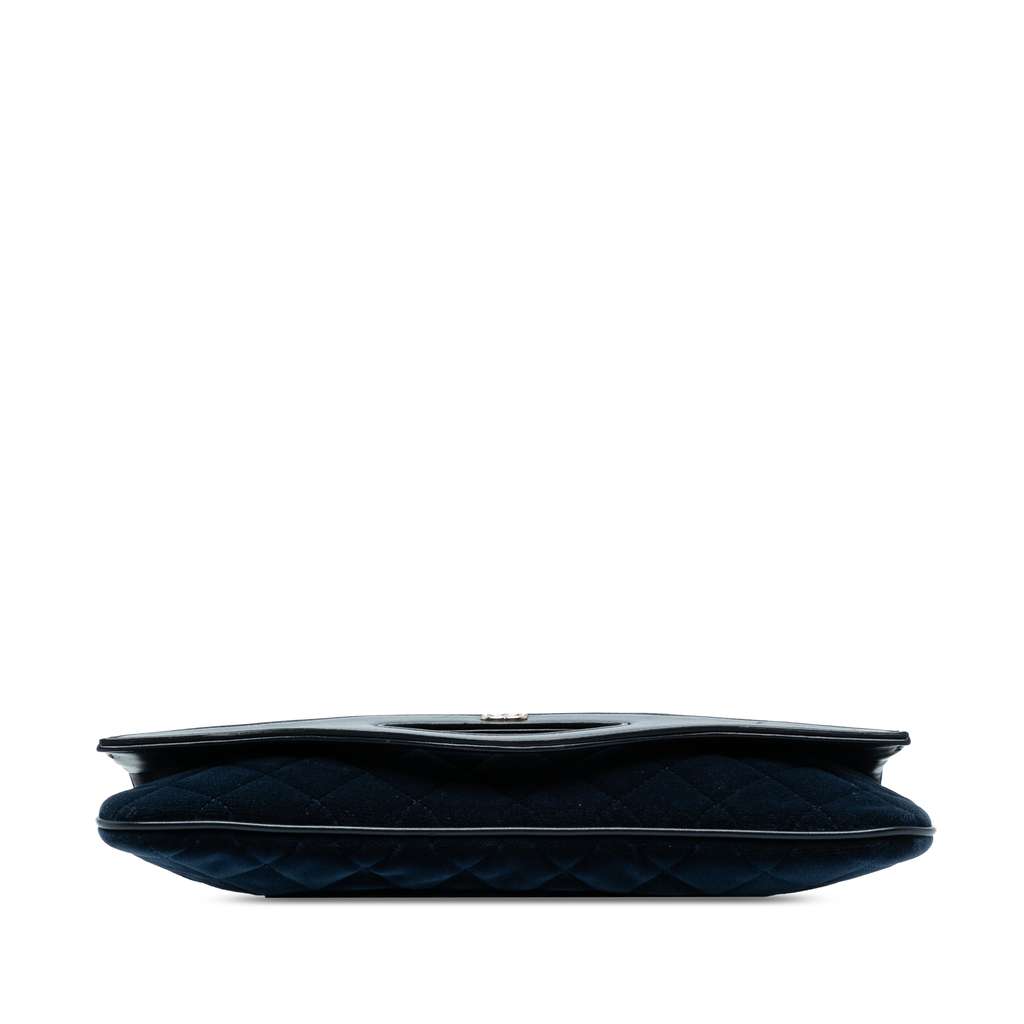 Chanel Quilted Velvet 31 Clutch - 3