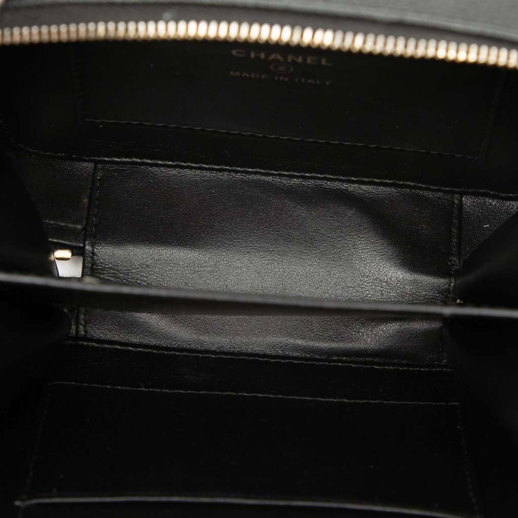 Chanel Mini Caviar CC Filigree Vanity Case - 4