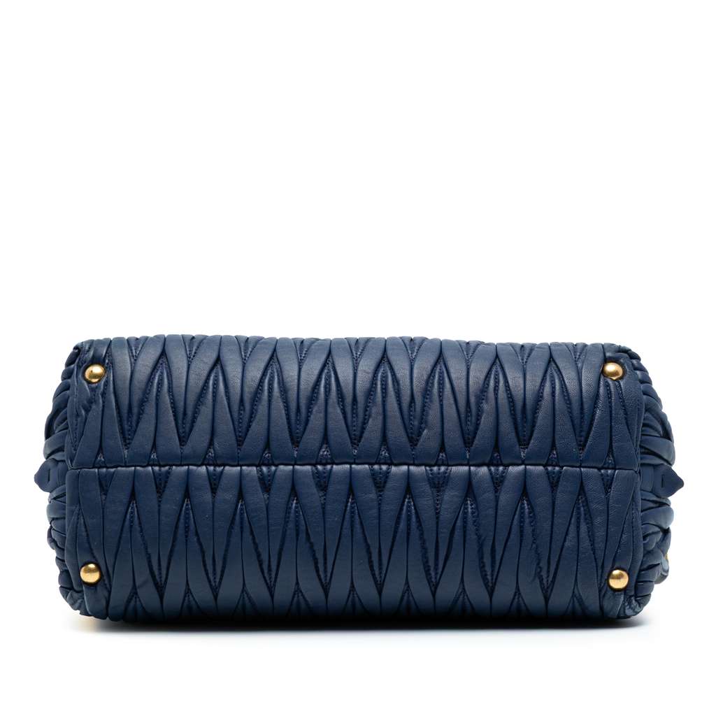 Miu Miu Matelasse Lambskin Satchel - 3