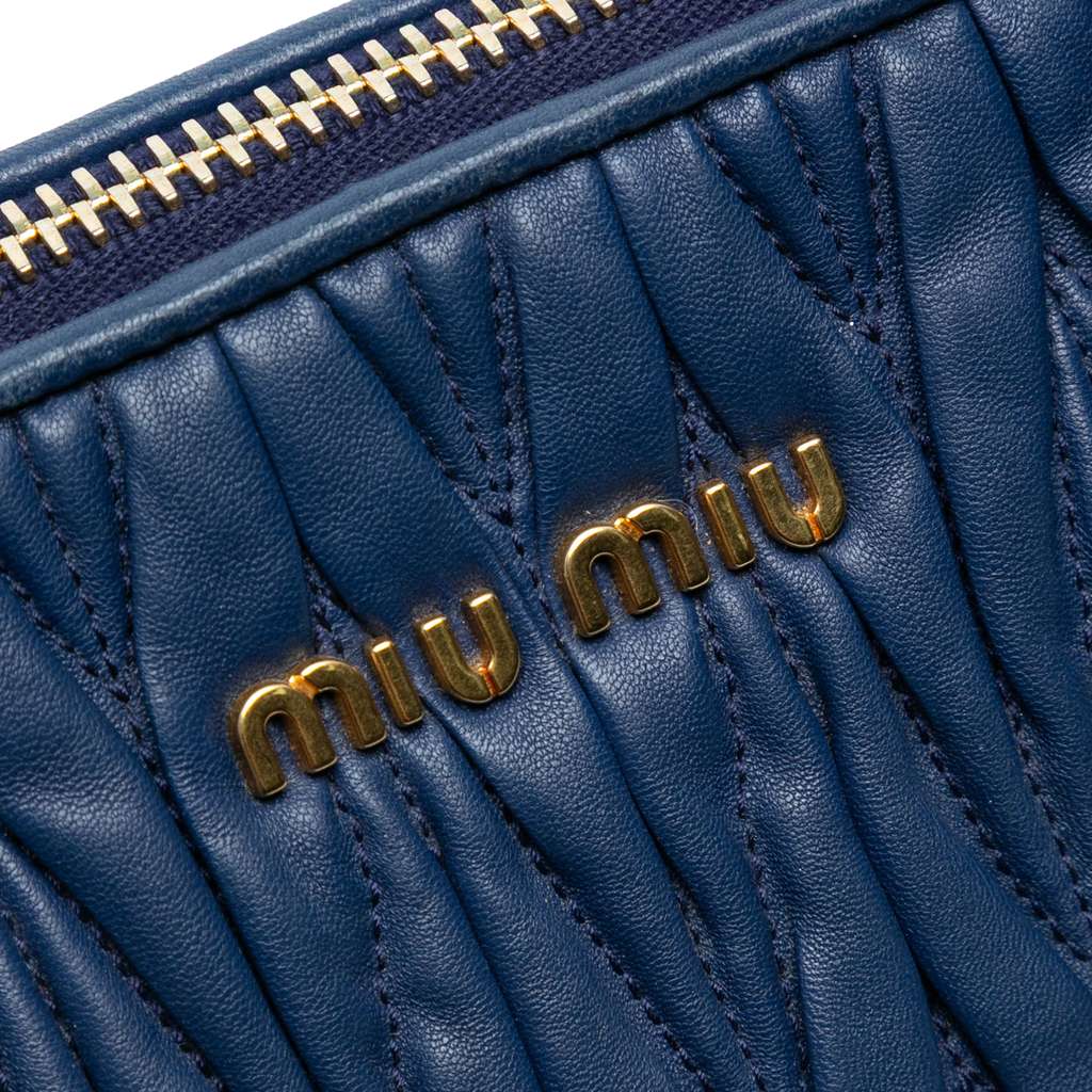 Miu Miu Matelasse Lambskin Satchel - 5