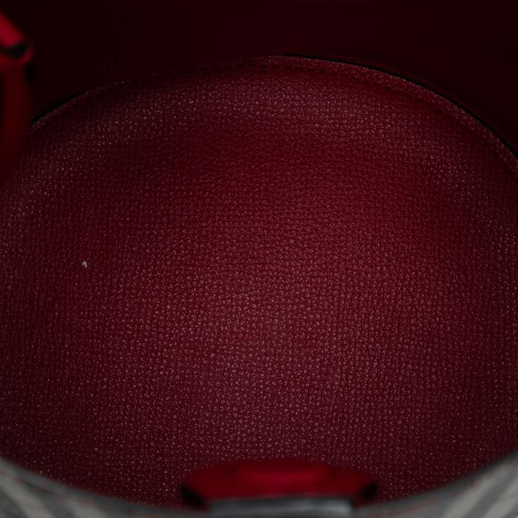 Burberry Haymarket Check Coated Canvas Lorne Bucket Bag - 4