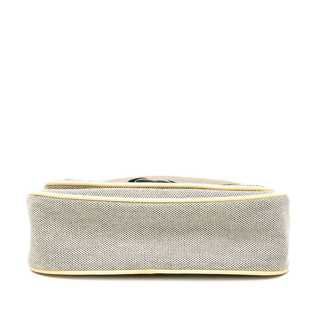 Chanel Canvas CC Camellia No. 5 Shoulder Bag - 3