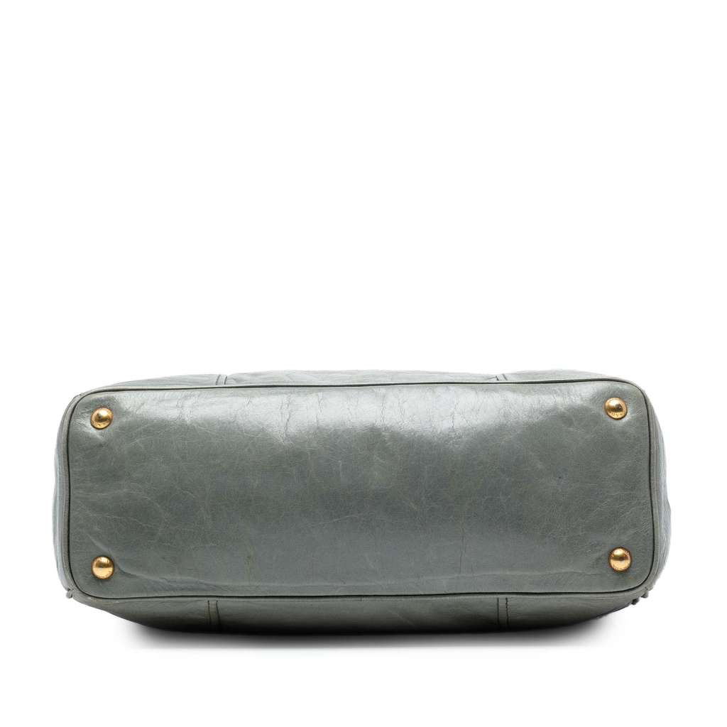 Prada Vitello Shine Satchel - 3