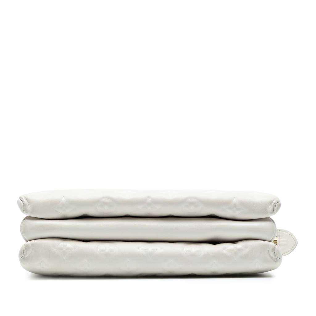Louis Vuitton Monogram Embossed Puffy Lambskin Coussin PM - 3
