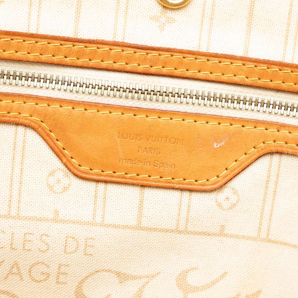 Louis Vuitton Damier Azur Neverfull MM - 5