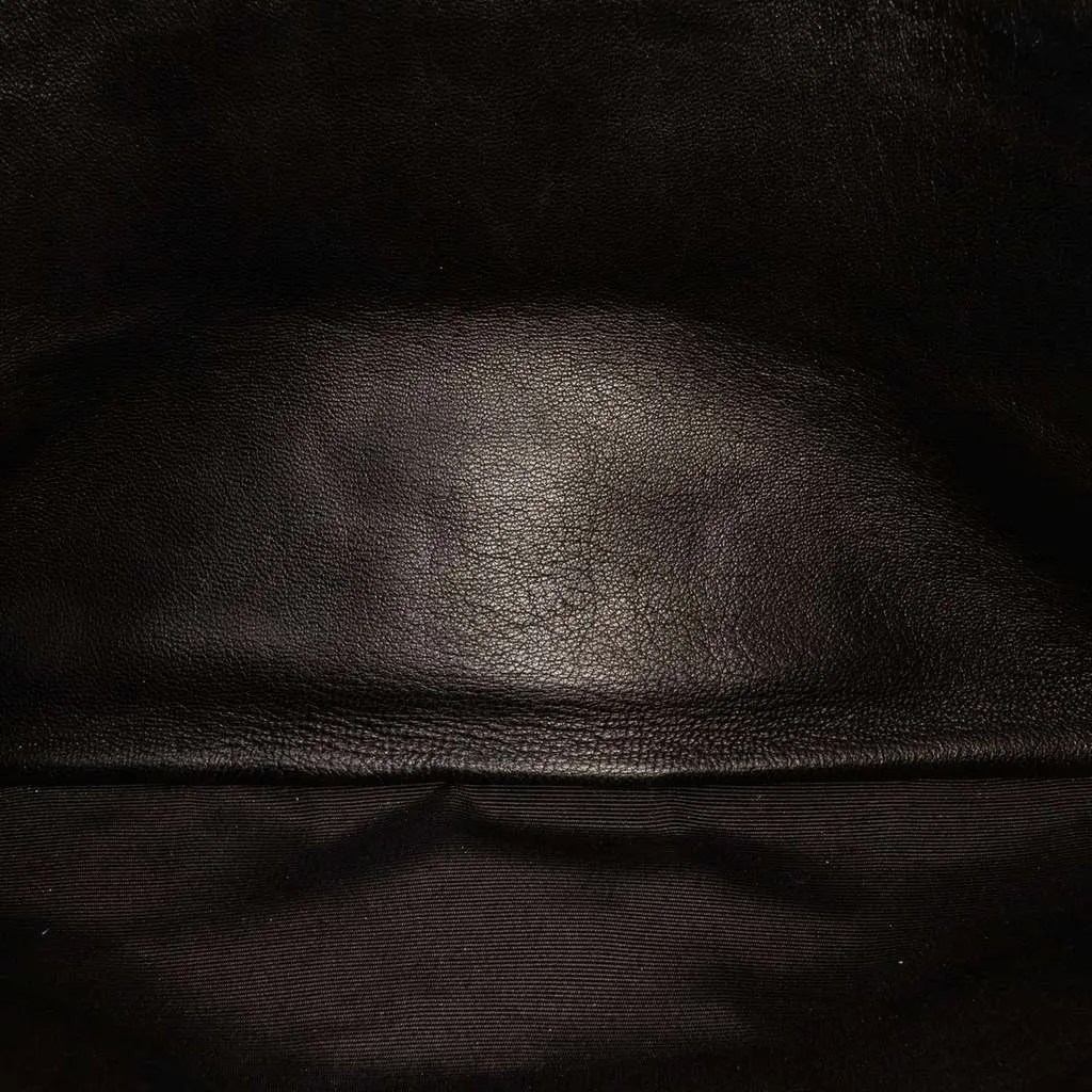 Chanel Paris-Shanghai Reissue 2.55 Quilted Lambskin Double Flap 227 Black Leather Fair - Model View