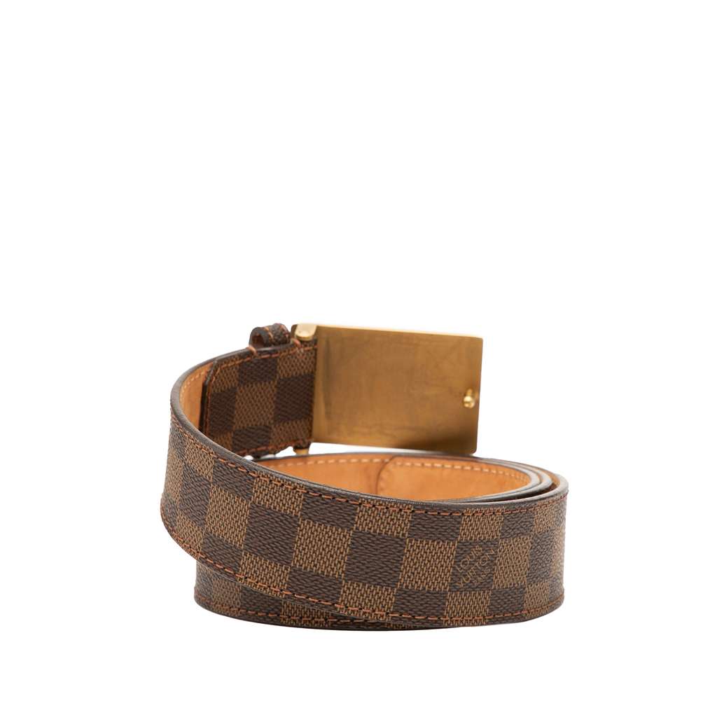 Louis Vuitton Damier Ebene Inventeur Belt - 3