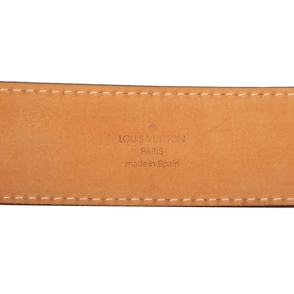 Louis Vuitton Damier Ebene Inventeur Belt - 5