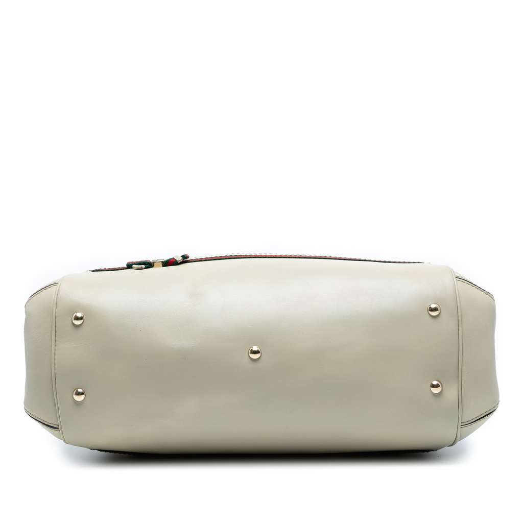 Gucci GG Canvas Web Mayfair Satchel - 3