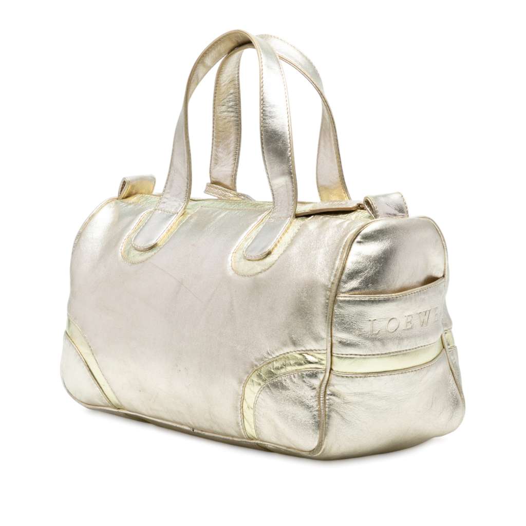 Loewe Metallic Leather Handbag - 2