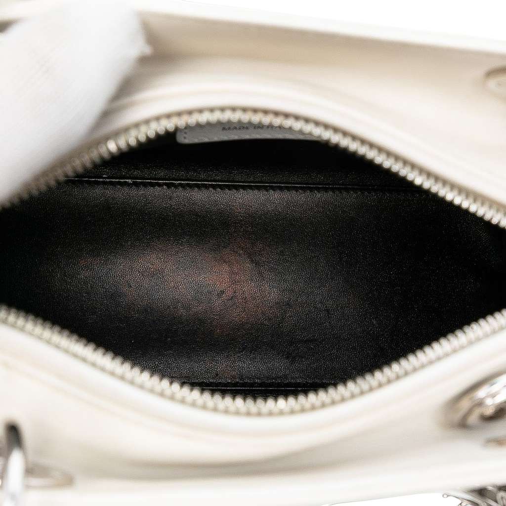 Dior Medium Calfskin Patch Embellished Lady Dior - 4