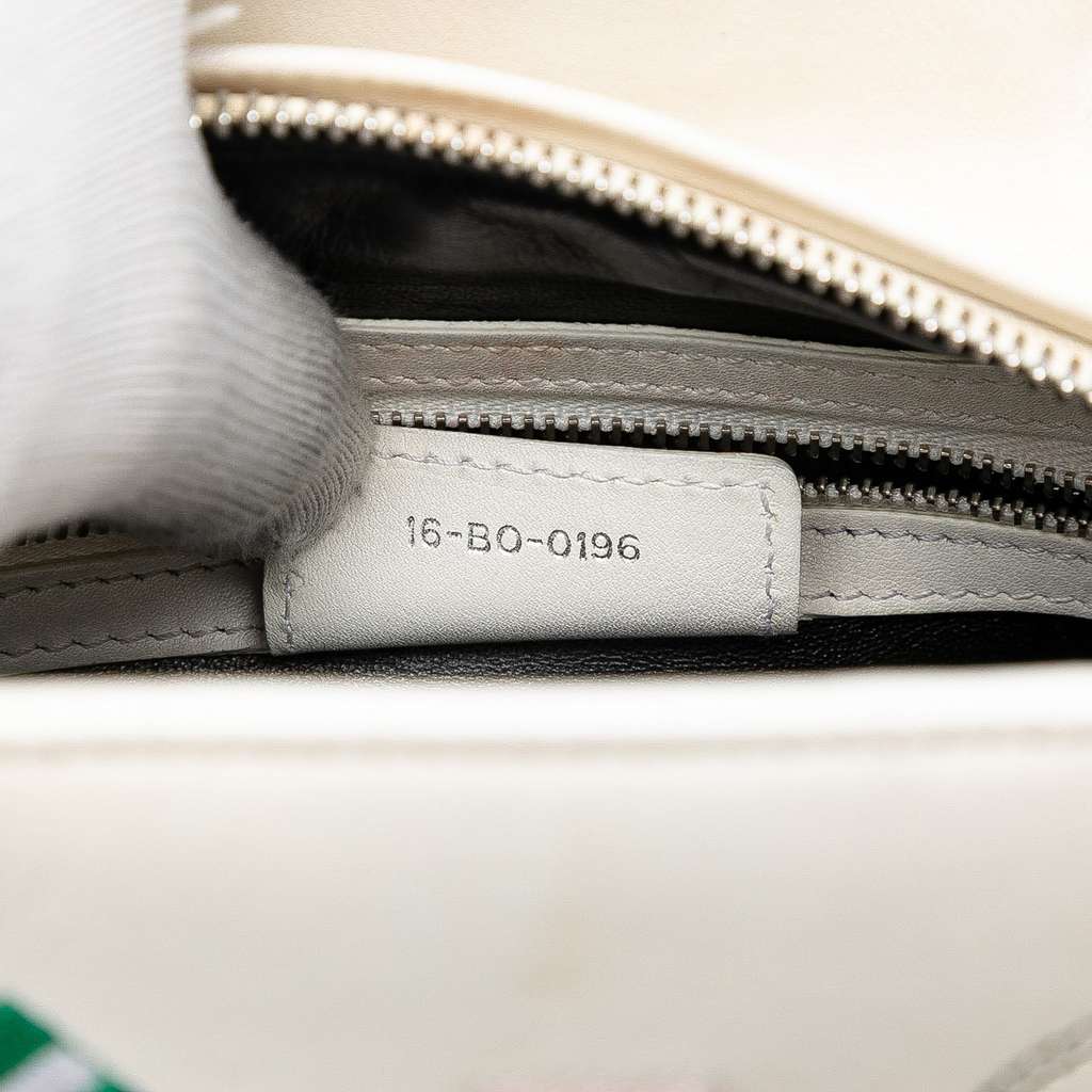 Dior Medium Calfskin Patch Embellished Lady Dior - 5