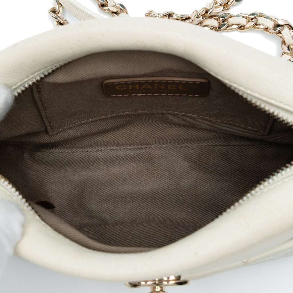 Chanel Small Quilted Goatskin Casual Trip Camera Bag - 4