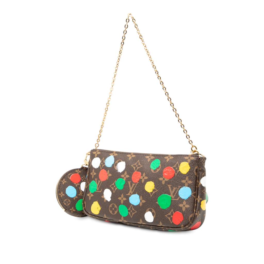 Louis Vuitton Yayoi Kusama Monogram Painted Dots Multi Pochette Accessoires - 2