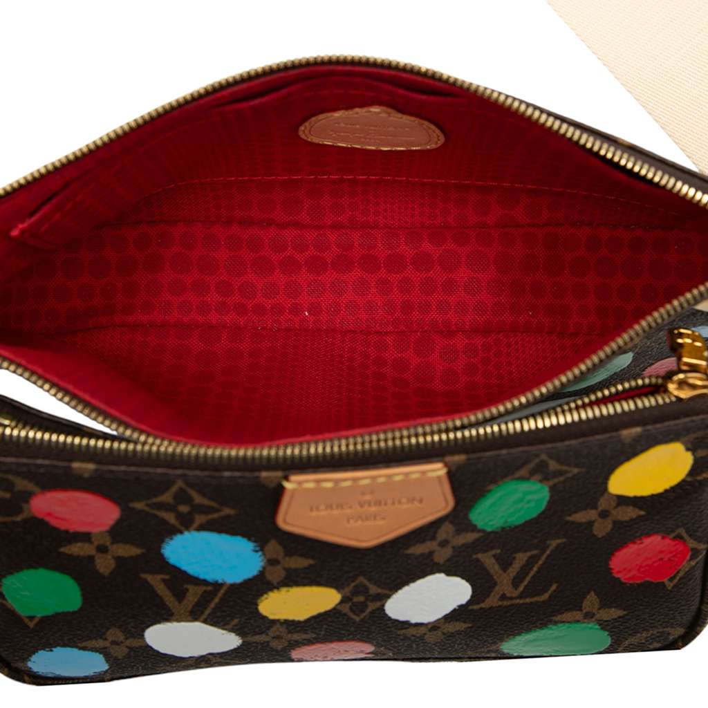 Louis Vuitton Yayoi Kusama Monogram Painted Dots Multi Pochette Accessoires - 4