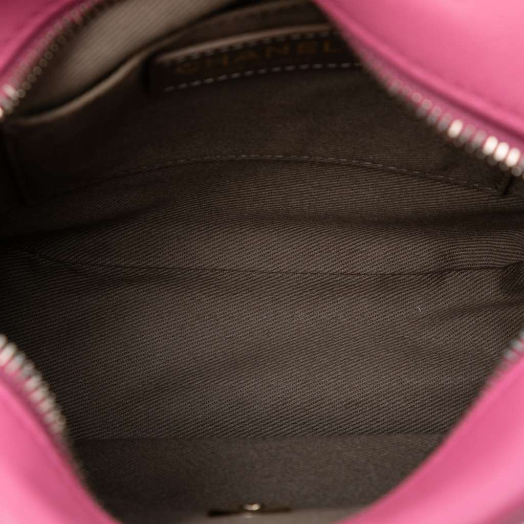 Chanel Stitched Goatskin Casual Trip North South Camera Case - 4