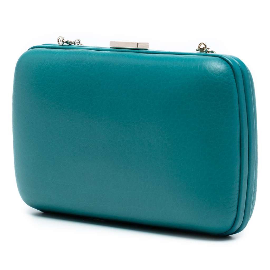 Gucci Leather Soho Clutch on Chain - 2