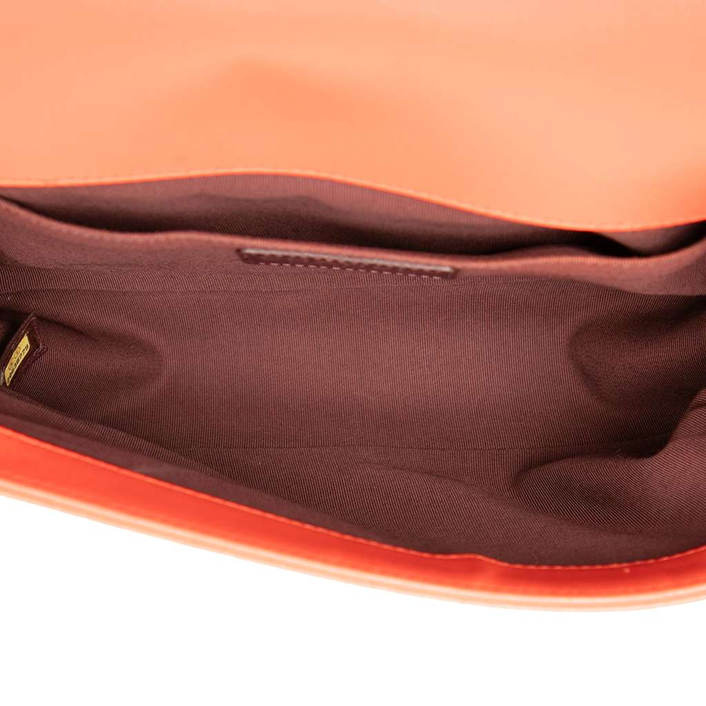 Chanel Old Medium Chevron Lambskin Boy Flap - 4