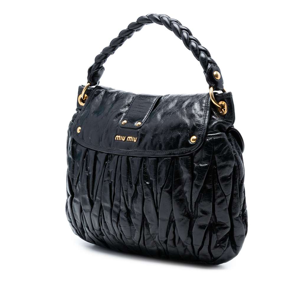 Miu Miu Matelasse Nappa Coffer Satchel - 2