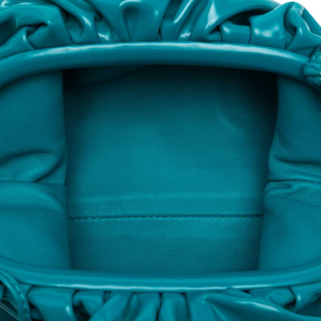 Bottega Veneta Patent Beaded Strap The Mini Pouch Crossbody - 4