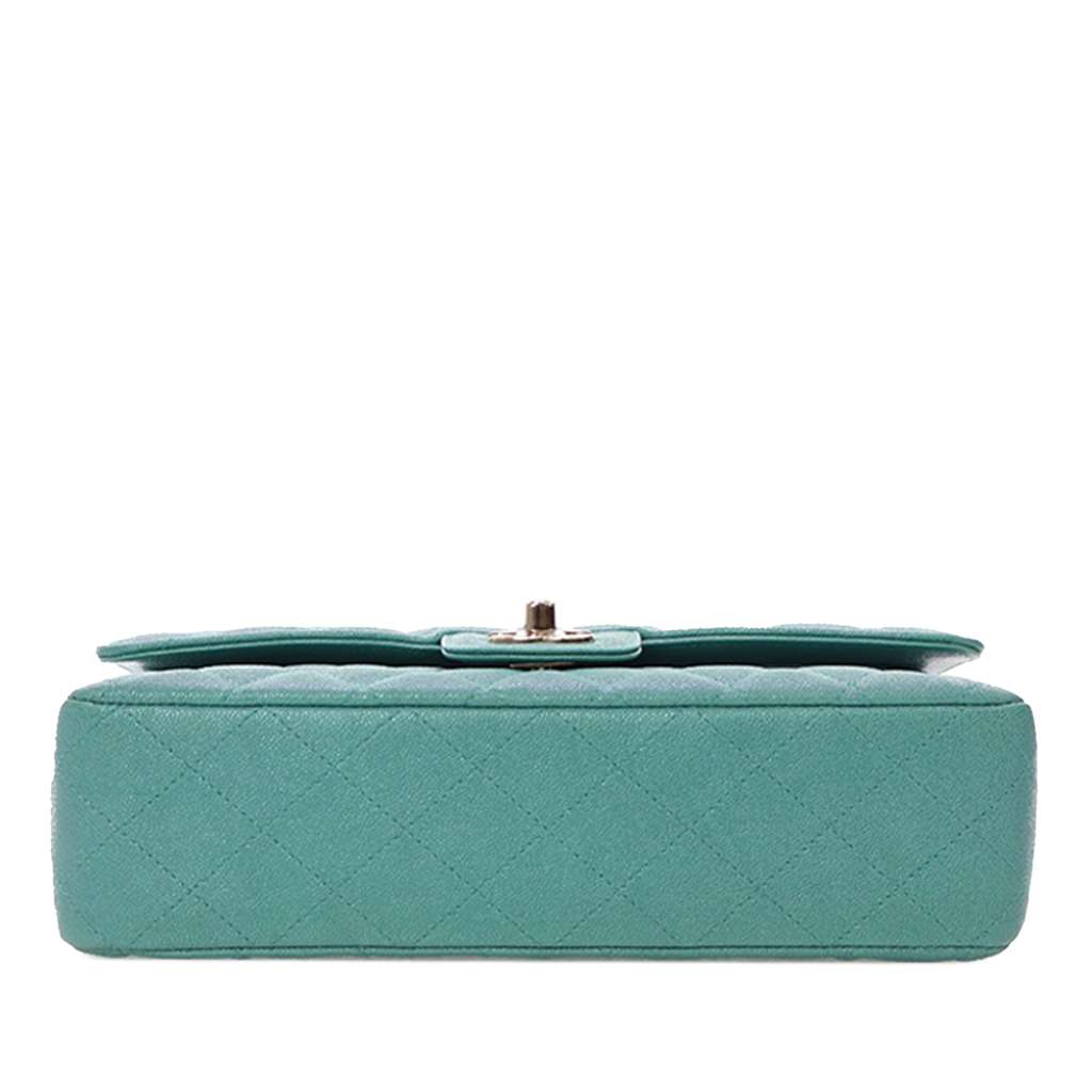 Chanel Medium Classic Iridescent Caviar Double Flap - 5