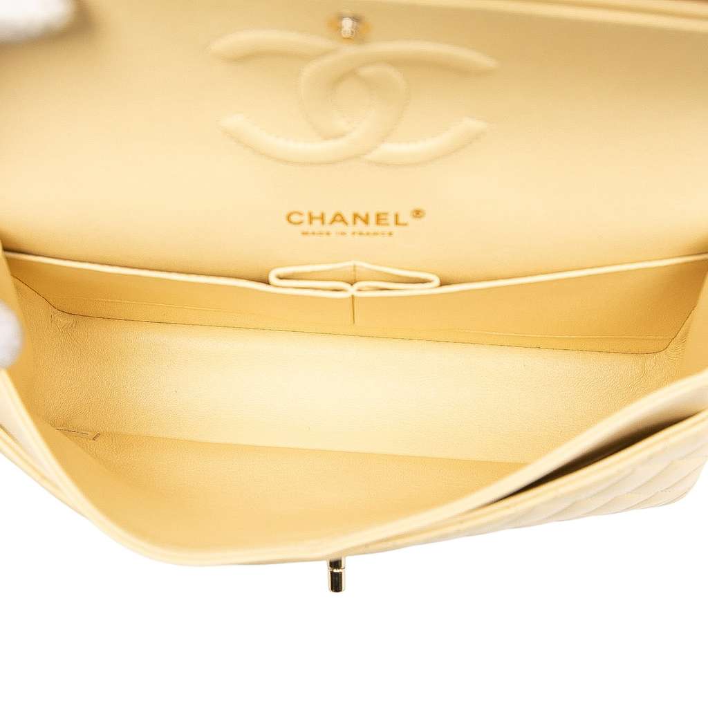 Chanel Medium Classic Lambskin Double Flap - 4