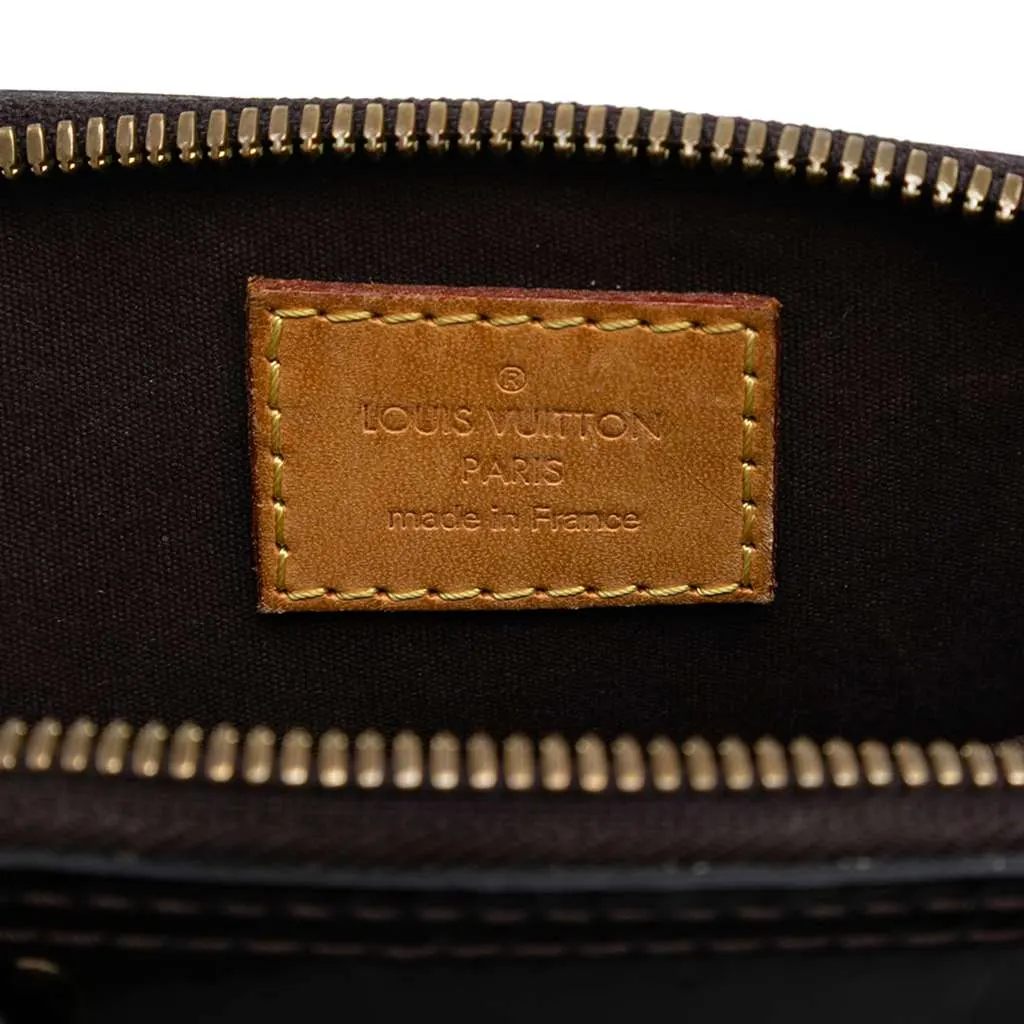 Louis Vuitton Monogram Vernis Alma BB Purple Leather Good - Box View