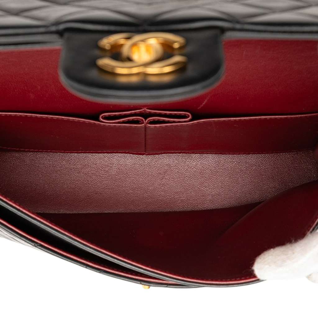 Chanel Medium Classic Lambskin Double Flap - 4