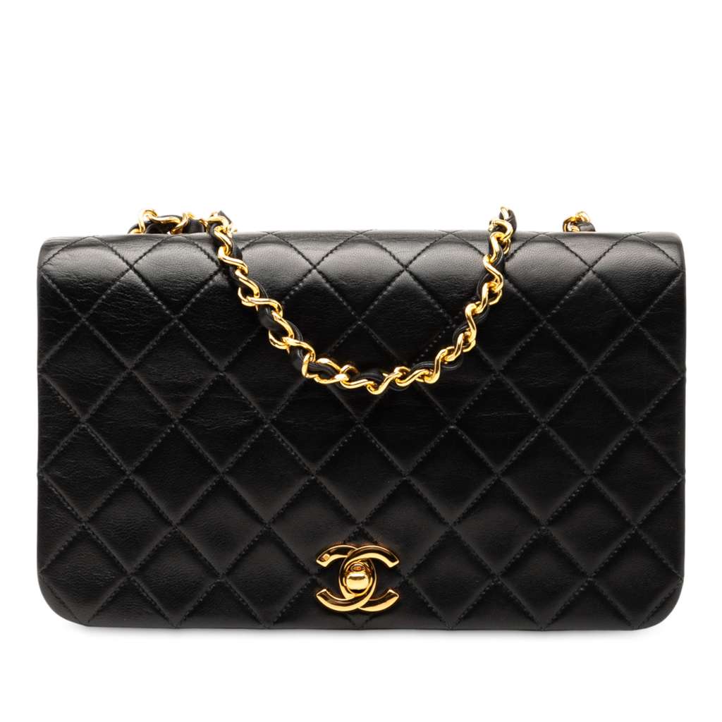 Chanel Medium Quilted Lambskin Full Flap