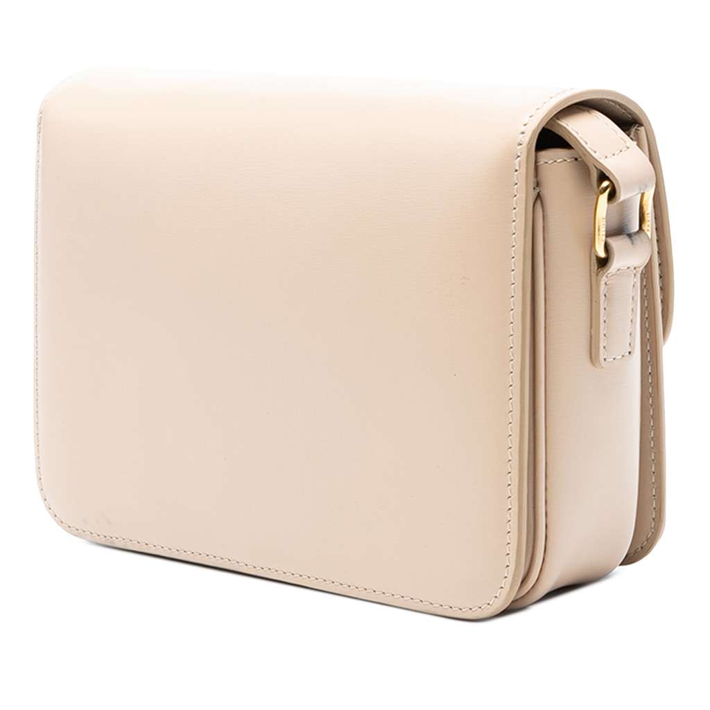 Celine Teen Shiny Calfskin Triomphe Crossbody - 2