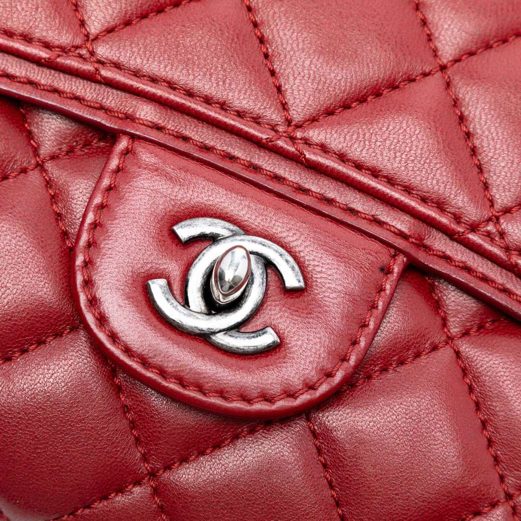 Chanel Small Quilted Lambskin Citizen Zip Flap - 5