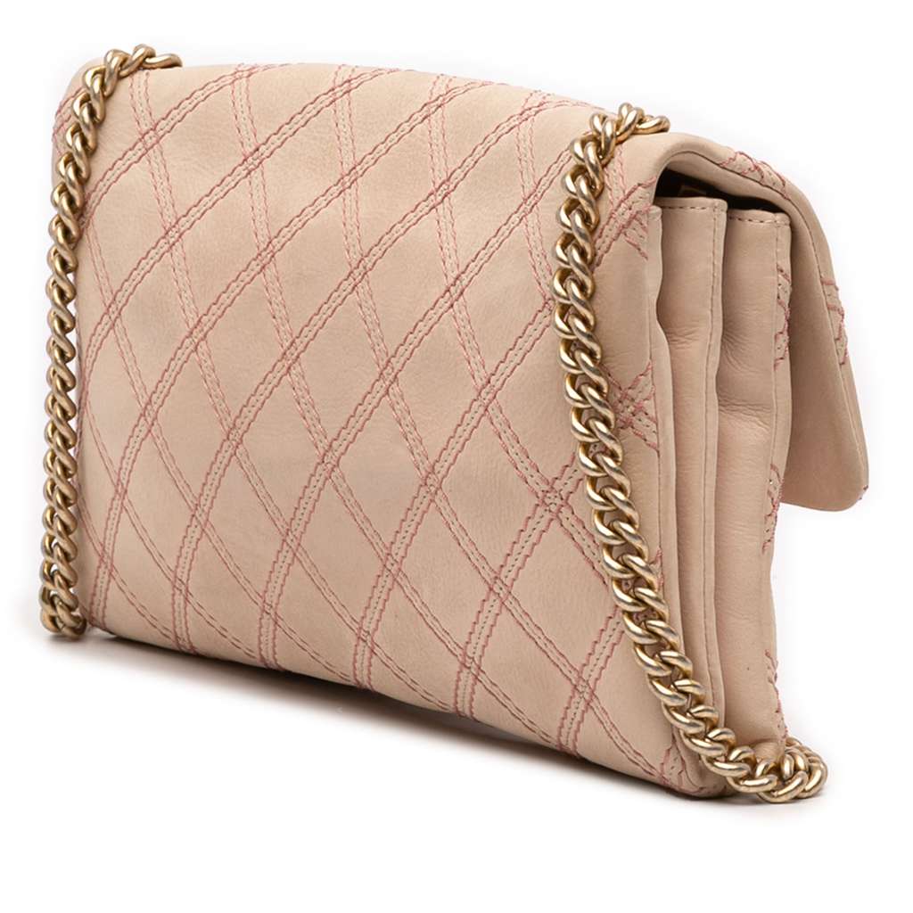 Chanel Jumbo Quilted Calfskin Triple Stitched Flap - 2