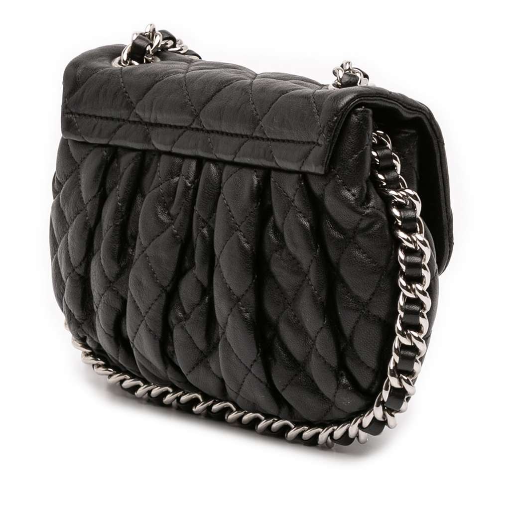 Chanel Mini Quilted Lambskin Chain Around Flap - 2