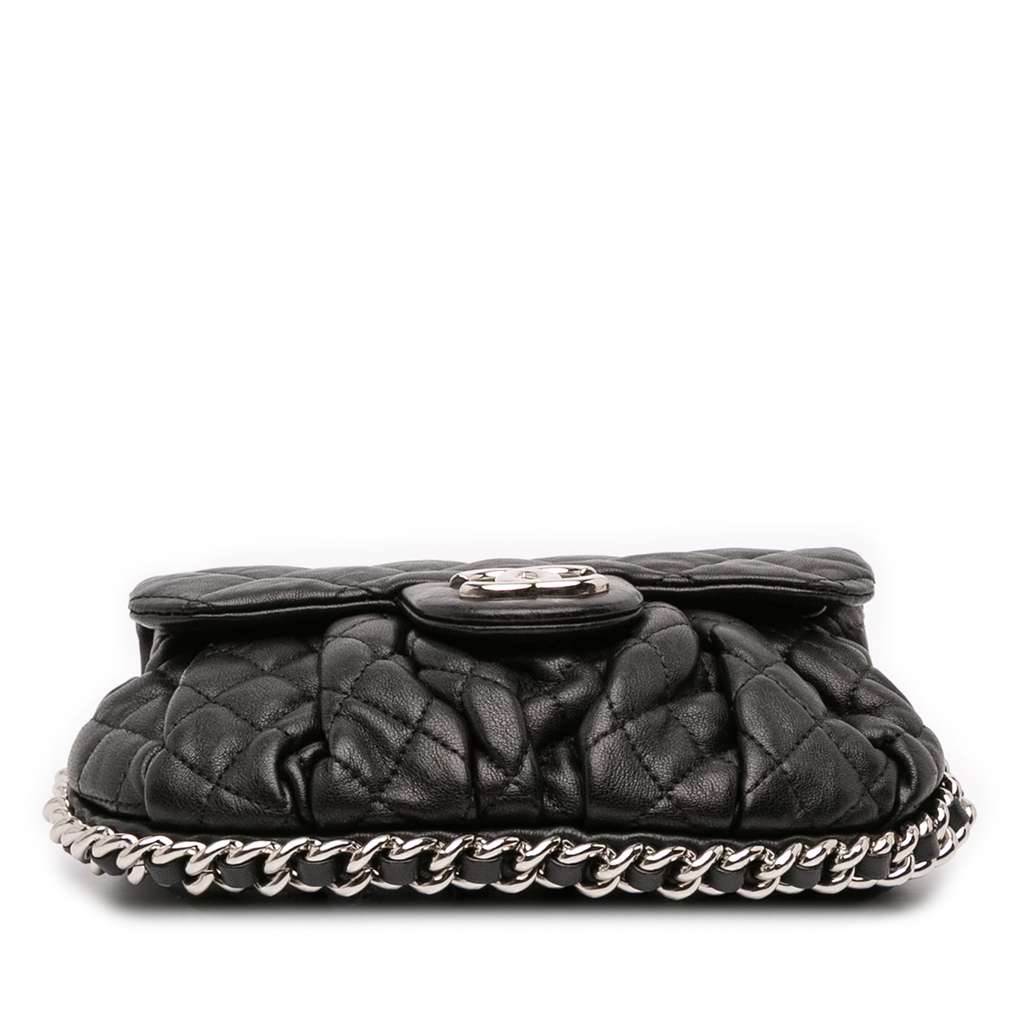 Chanel Mini Quilted Lambskin Chain Around Flap - 3