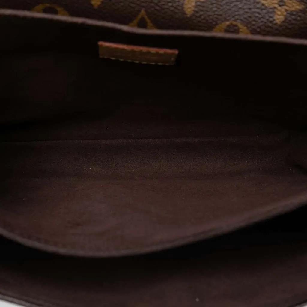 Louis Vuitton Monogram Pochette Metis Brown Good - Model View